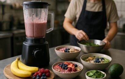 Jaki blender do smoothie bowl i koktajli fit?