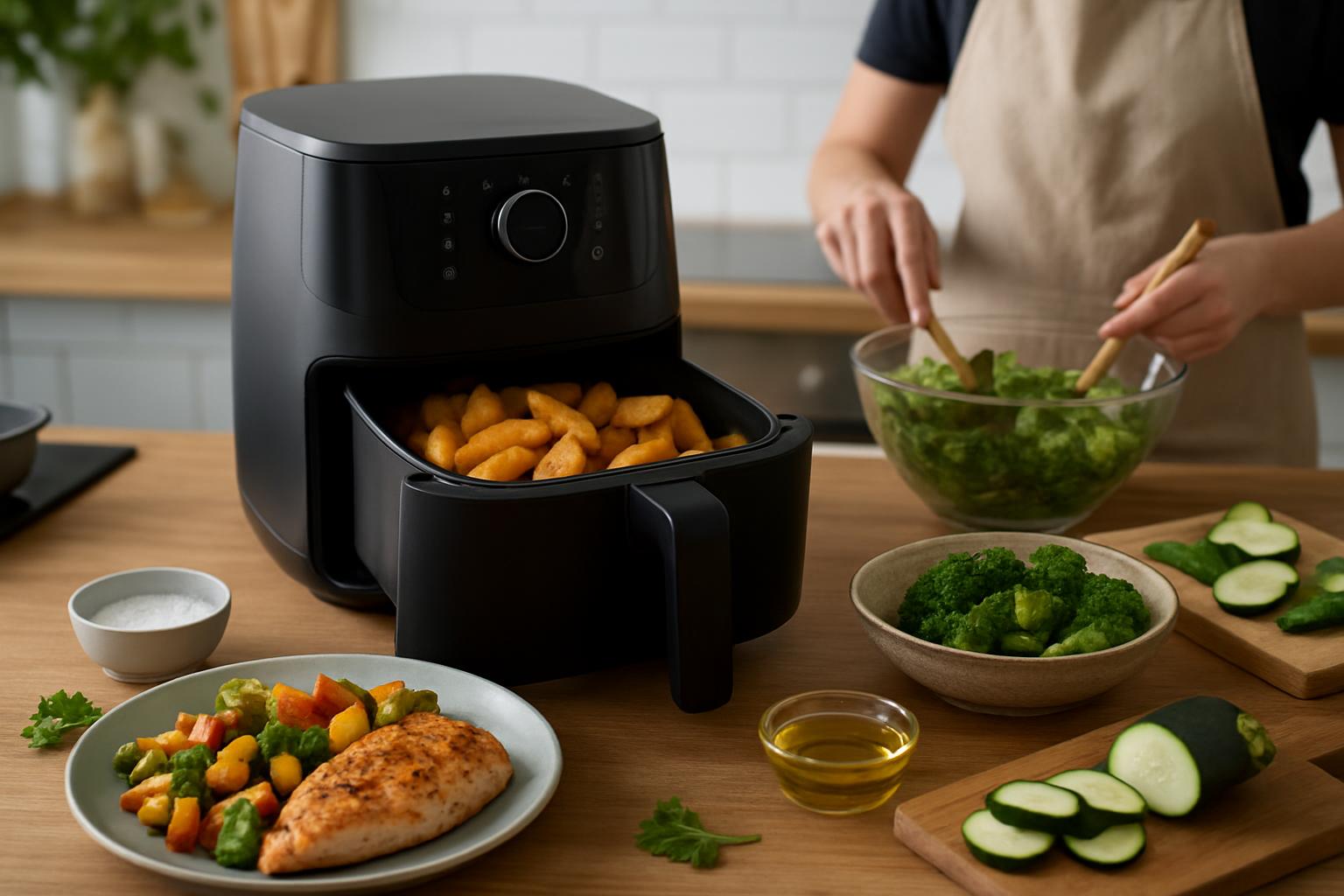 Jaki air fryer najlepiej sprawdza się przy diecie fit?