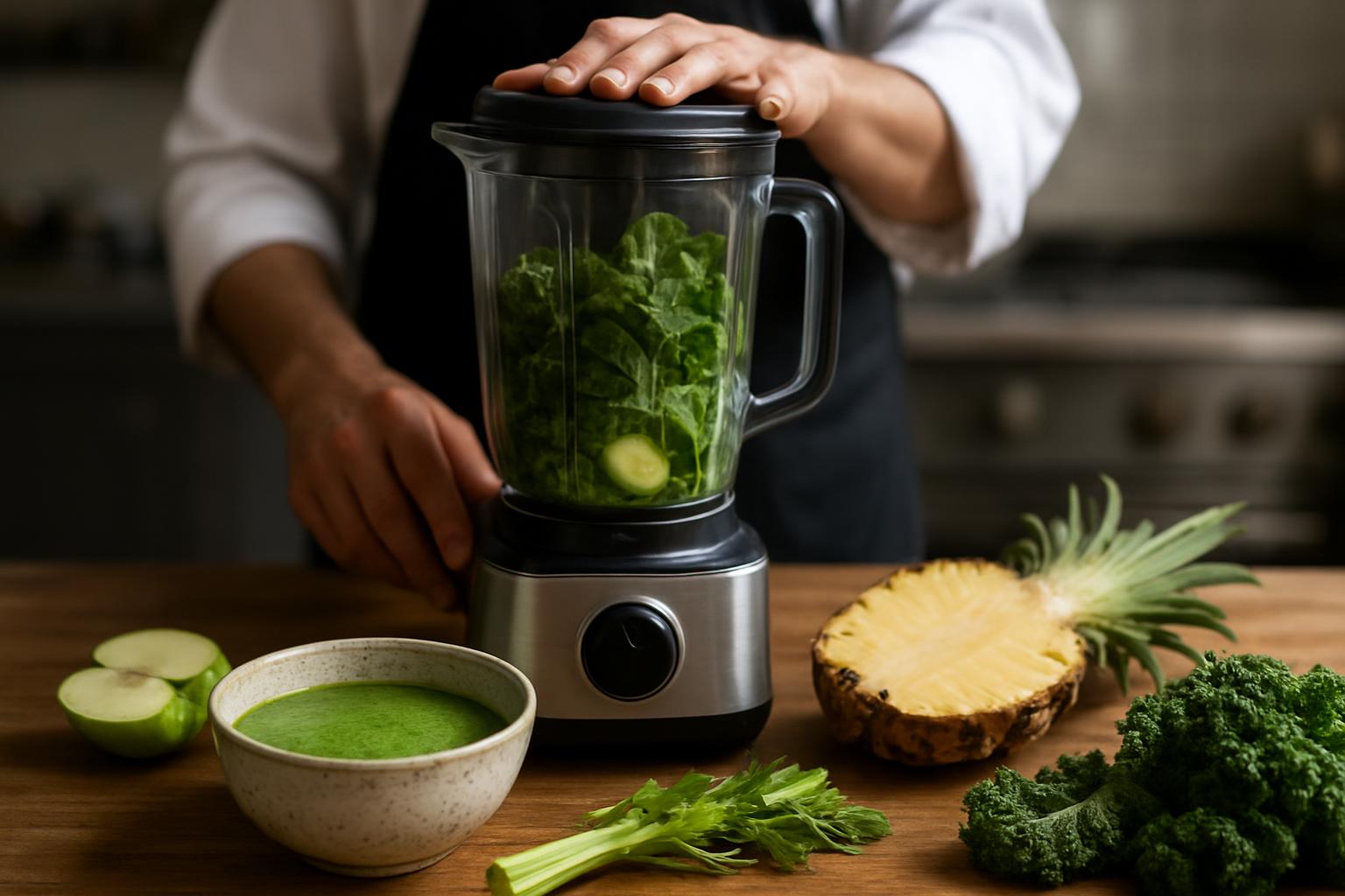 Jaki blender do zielonych koktajli?